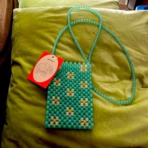 Ivory Ella Beaded Cellphone Purse